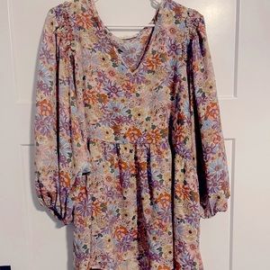 Women’s Floral Blouse 1X